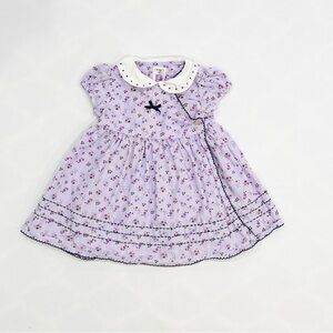 Carter's Infant Purple Floral Spring Dress